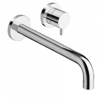 TRIVERDE 2-HOLE WALL MOUNTED SINK MIXER WITH LONG SPOUT - CHROME. DIAYTAR NIGERIA delivers more than expected with our extensive catalog and 5-8 day delivery service.