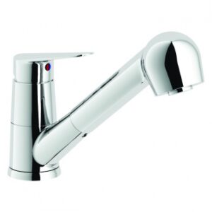 BLUES SINK MIXER WITH 2-SPRAY PULL-OUT SHOWER. DIAYTAR NIGERIA: Where convenience meets affordability with delivery across Nigeria in under 8 days.
