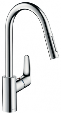 FOCUS SINK MIXER WITH SHOWER - STEEL FINISH. DIAYTAR NIGERIA: Where shopping is a pleasure with affordable prices and reliable delivery service.