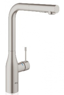 ESSENCE NEW SINGLE HOLE SINK MIXER WITH SWIVEL TUBE SPOUT - MATT STEEL FINISH. Discover the joy of online shopping with DIAYTAR NIGERIA's budget-friendly prices and reliable shipping.