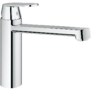 EUROSMART COSMOPOLITAN C3 SINGLE HOLE SINK MIXER WITH MEDIUM SWIVEL TUBE SPOUT - CHROME FINISH. DIAYTAR NIGERIA puts thousands of products at your fingertips with affordable prices and delivery within a week.