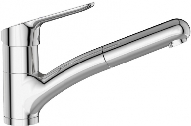 OKYRIS SINGLE HOLE SINK MIXER SWIVEL SPOUT WITH SHOWER - CHROME. DIAYTAR NIGERIA: Your affordable gateway to thousands of products shipped nationwide within the week.
