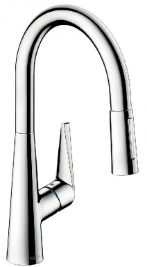 TALIS S 200 SINGLE HOLE SINK MIXER SWIVEL SPOUT WITH PULL-OUT SPRAY - CHROME FINISH. DIAYTAR NIGERIA: Your trusted marketplace that combines variety, affordability and reliable shipping.