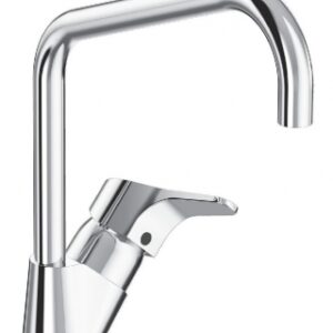 ULYSSE SINGLE HOLE SINK MIXER WITH HIGH SPOUT - CHROME. DIAYTAR NIGERIA: Connecting Nigerians with affordable products delivered promptly nationwide.