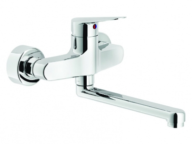 BLUES WALL MOUNTED SINK MIXER WITH WALL FITTINGS. DIAYTAR NIGERIA: Bringing the marketplace to every Nigerian with affordable prices and quick delivery.