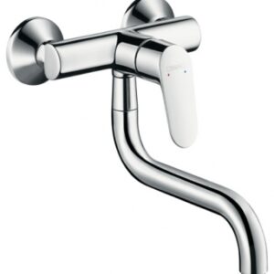 FOCUS WALL MOUNTED SINK MIXER - CHROME FINISH. Shop from anywhere in Nigeria and receive your DIAYTAR purchases at affordable prices within a week.