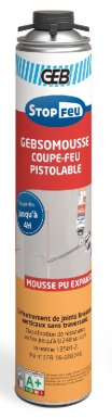 GEBSOMOUS PU FOAM INTUMESCENT FIREPROOF FOAM - 750 ML PISTOLABLE BOMB. DIAYTAR NIGERIA: Connecting Nigerians with affordable products delivered promptly nationwide.