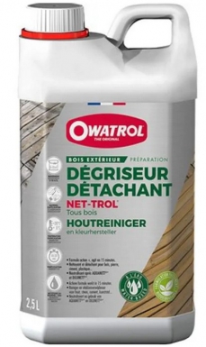 NET-TROL: DEGREASER, STAIN REMOVER FOR ALL EXTERIOR WOOD - 2.5 L CAN. DIAYTAR NIGERIA makes luxury accessible with our affordable prices and dependable delivery service.