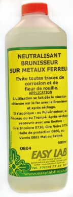 NEUTRALIZING BROWNER ON FERROUS METALS – PREVENTS CORROSION AND RUST – 0.5 L. DIAYTAR NIGERIA: Where countless products meet affordable prices and reliable nationwide shipping.