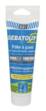 GEBATOUT FLUID PASTE 2 THREADED FITTINGS HEATING AND SANITARY DISASSEMBLED TUBE 125 G. DIAYTAR NIGERIA transforms online retail with unbeatable prices and consistent delivery timeframes.