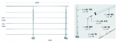 READY-TO-INSTALL ALUMINUM PACK "INOLINE" ALUMINUM SIDE FIXING POST. DIAYTAR NIGERIA delivers what you want at prices you'll love, all within 5-8 days nationwide.