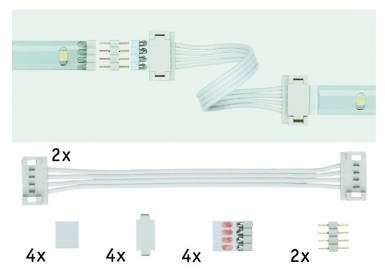 PACK OF 2 WHITE UNIVERSAL CONNECTORS YOURLED WITH QUICK CONNECTOR. Shop for everything you need at DIAYTAR NIGERIA, with budget-friendly prices and quick delivery.