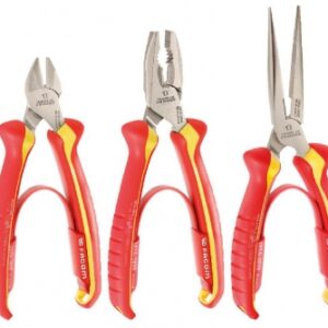 PACK OF 3 1000V PLIERS - LONG NOSE PLIERS, COMBINATION PLIERS, CUTTING PLIERS. DIAYTAR NIGERIA: Where affordability meets variety, with thousands of products delivered in less than 8 days.