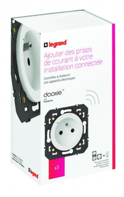 PACK OF 3 DOOXIE WITH NETATMO 16A 3680W CONNECTED POWER SOCKETS WITH CONSUMPTION MEASUREMENT AND MONITORING - WHITE WITHOUT PLATE. Explore a world of choices with DIAYTAR NIGERIA's vast catalog and budget-friendly nationwide shipping.
