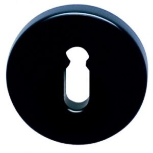 PAIR OF ROSETTES "306 BB" KEY L BLACK FINISH. DIAYTAR NIGERIA redefines convenience with our vast product selection and swift nationwide delivery.