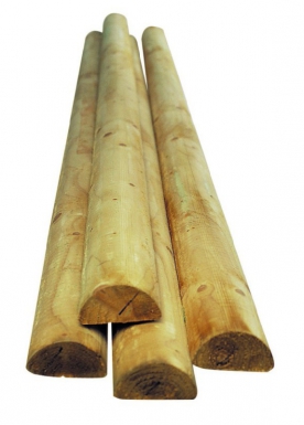 HALF-ROUND PALISADE OVERALL DIMENSIONS: 7X250 CM. DIAYTAR NIGERIA makes online shopping accessible to all with budget-friendly prices and reliable delivery.