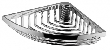 CORNER WIRED SHOWER BASKET 187 X 47 MM LARGE DEPTH - CHROME. DIAYTAR NIGERIA: Making online shopping accessible to all Nigerians with our affordable platform.