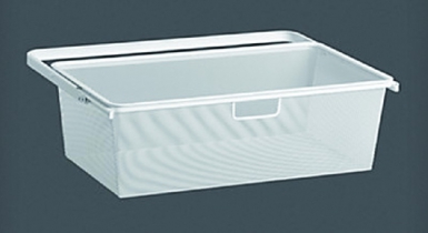 40 CM MESH DRAWER BASKET - LXWXH: 605X436X285 MM - WHITE. DIAYTAR NIGERIA delivers more than products - we deliver affordable shopping satisfaction nationwide.