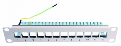 10 INCH 12 PORT RJ45 BARE PATCH PANEL WITH KEYSTONE INSERT. Your complete shopping solution, DIAYTAR NIGERIA offers extensive variety with budget-friendly delivery.
