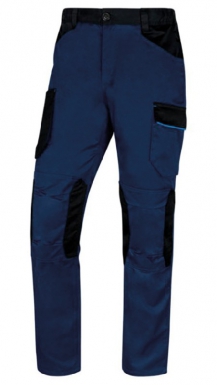 MACH 2 WORKING PANTS NAVY BLUE/ROYAL BLUE POLYESTER 65% COTTON 35% - SIZE S. Enjoy the simplicity of shopping with DIAYTAR NIGERIA, offering vast choices delivered in just 5-8 days.