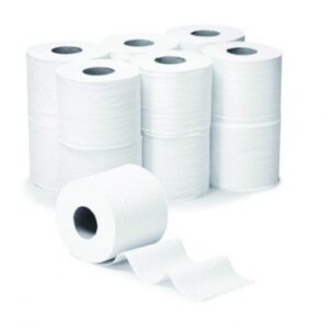 WHITE TOILET PAPER - PACK OF 12 ROLLS. Shop efficiently from anywhere with DIAYTAR NIGERIA's comprehensive platform and quick delivery options.
