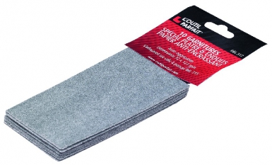 PACK OF 10 SANDING BLOCK TRIM - ANTI-CLOGGING FINISHING PAPER 220GR/M2 - SANDING WOOD, VARNISH, PLASTIC, PAINT, POLYESTER - DIM. 72 X 123 MM - N°120. DIAYTAR NIGERIA: Your affordable gateway to thousands of products shipped nationwide within the week.