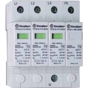 TYPE 2 THREE-PHASE LIGHTNING ARRESTER (3 VARISTORS + 1 SPARK GAP) 20KA 230V 1.2 KV. Discover endless possibilities with DIAYTAR NIGERIA's comprehensive catalog and reliable delivery service.