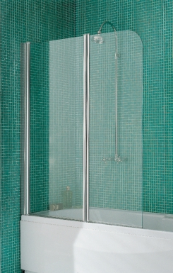 AURORA N2-1A BATH SCREEN - 1200 - H 1500 - WHITE PROFILES - SMOOTH GLASS. DIAYTAR NIGERIA: Empowering Nigerians with access to affordable products and reliable 5-8 day delivery.