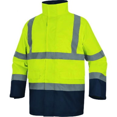 5 IN 1 HIGH VISIBILITY PARKA POLYESTER OXFORD PU COATED SPEED FLUO YELLOW-NAVY BLUE - SIZE XL. Shop smarter, not harder with DIAYTAR NIGERIA - thousands of products at your fingertips with affordable delivery.