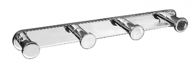 4-HEAD HOOK - STYLUS - CHROME. DIAYTAR NIGERIA: Where every search leads to affordable products delivered promptly across Nigeria.