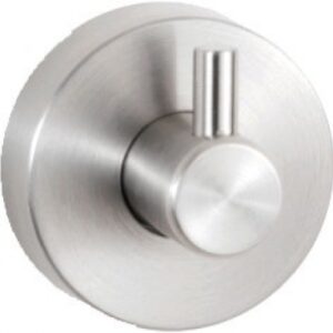 CREATIV SINGLE HOOK - SATIN STAINLESS STEEL. Your complete shopping solution, DIAYTAR NIGERIA offers extensive choice with competitive prices and delivery.