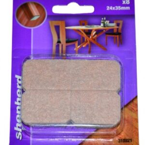 RECTANGULAR ADHESIVE FELT PADS WHITE 25X35 MM BLISTER 6 P. Discover the convenience of DIAYTAR NIGERIA's vast product range delivered affordably in 5-8 days.