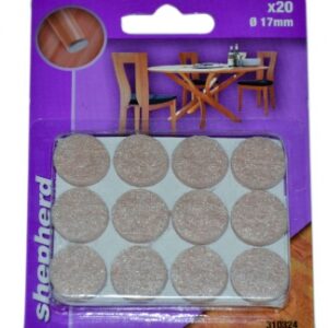 ROUND WHITE ADHESIVE FELT PADS Ø 18 MM BLISTER 20 P. Your everyday shopping destination, DIAYTAR NIGERIA offers unbeatable value with quick delivery times.