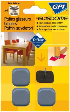 NAIL-ON SLIDE PADS 24X24 MM GREY BLISTER PACK OF 4 P. DIAYTAR NIGERIA delivers satisfaction with every purchase through our affordable and reliable service.