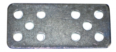 RIGHT ASSEMBLY BRACKET 90X40 MM 6 HOLES ZINC-PLATED STEEL. DIAYTAR NIGERIA: Making online retail accessible to all with affordable nationwide shipping.