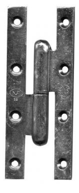 WHITE ZINC PLATED SQUARE ENDS BLADE HINGE 110X55 MM DTE. DIAYTAR NIGERIA transforms online retail with our affordable platform and dependable shipping service.