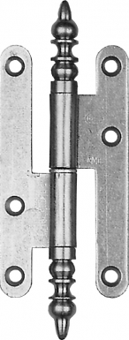 ROLLED STEEL TURLUPETS HINGE BR BLADES 140X60 MM POLISHED VARNISHED STEEL DTE. DIAYTAR NIGERIA: Redefining online shopping with unbeatable prices and consistent delivery times.