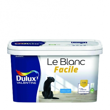 LE BLANC FACILE PAINT - EASY TO APPLY - QUICK DRYING - WALLS AND CEILINGS - MATTE 2.5 L. DIAYTAR NIGERIA: Where convenience meets affordability with delivery across Nigeria in under 8 days.