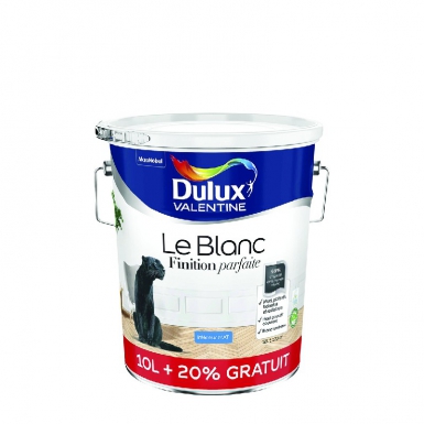 LE BLANC PAINT PERFECT FINISH - WALLS, CEILINGS, WOODWORK AND RADIATORS - HIGH COVERAGE - BRIGHT WHITE MATT 12 L. DIAYTAR NIGERIA: Creating access to affordable products for every Nigerian with our swift delivery service.
