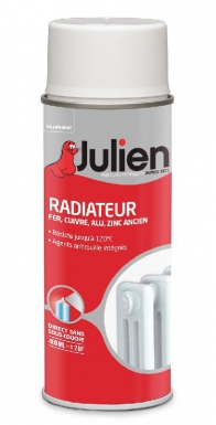 RADIATOR PAINT - DIRECT WITHOUT PRIMER - INTEGRATED ANTI-RUST AGENTS - RESISTANT UP TO 120°C - DOES NOT FLAKE - 400 ML SPRAY CAN - GLOSS - WHITE. DIAYTAR NIGERIA: Connecting every Nigerian with quality products at prices everyone can afford.