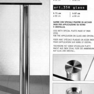 FOOT Ø 80 MM HEIGHT 870 MM ALU BASE CHROMED STEEL TUBE ​​ ​. Shop with intention at DIAYTAR NIGERIA, offering thousands of products at budget-friendly prices.