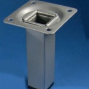 SQUARE METAL FURNITURE LEG 25 MM GREY LACQUERED H. 700 MM​ ​. DIAYTAR NIGERIA: Your affordable marketplace with reliable 5-8 day shipping across Nigeria.