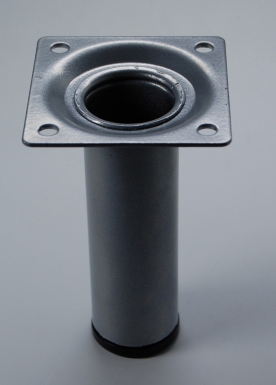 ROUND METAL FURNITURE LEG Ø 30 MM GREY LACQUERED H. 150 MM​. DIAYTAR NIGERIA: Your partner in affordable e-commerce with dependable delivery across Nigeria.