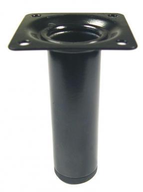ROUND METAL FURNITURE LEG Ø 30 MM BLACK LACQUERED H. 150 MM. DIAYTAR NIGERIA: Where affordability and variety come together with nationwide 5-8 day delivery.