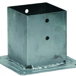 SQUARE POST FOOT ON PLATE PPJBT70 DIM. WIDTH 71X71 MM X H. 150 MM BASE 150X150 MM. DIAYTAR NIGERIA: Connecting Nigerians with their needs through our affordable and diverse marketplace.