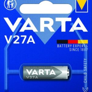 ELECTRONIC BATTERY V27A ALKALINE 12 V Ø 8 MM H. 28.2 MM BLISTER X1. DIAYTAR NIGERIA transforms wishes into deliveries with our affordable and reliable e-commerce platform.