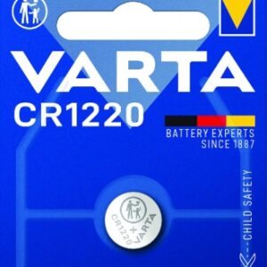 PILE LITHIUM BOUTON CR1220 - 3V. Ø 12,5 MM ÉP. 2 MM BLISTER X1. DIAYTAR NIGERIA: Where shopping is affordable, selection is vast, and delivery is always reliable.