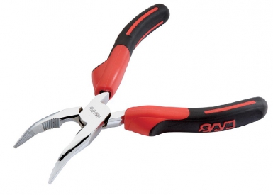 HALF-ROUND BENT NOSE PLIERS - L. 200 MM - CUTTING CAPACITY MEDIUM-HARD STEEL 160KG/MM2. Shop with purpose at DIAYTAR NIGERIA, where your money goes further and delivery is always prompt.
