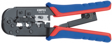 CRIMPING PLIERS - BROWNED HEAD - RJ 11/12 CAP. 9.65 MM; RJ 45 11.68 MM - LENGTH 190 MM. DIAYTAR NIGERIA delivers on every promise with our affordable prices and nationwide delivery service.