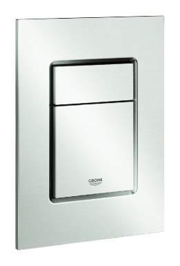GROHE SKATE COSMOPOLITAN S SUPERSTEEL DUAL TOUCH FLUSH PLATE - CHROME. DIAYTAR NIGERIA transforms online retail with our affordable platform and dependable shipping service.